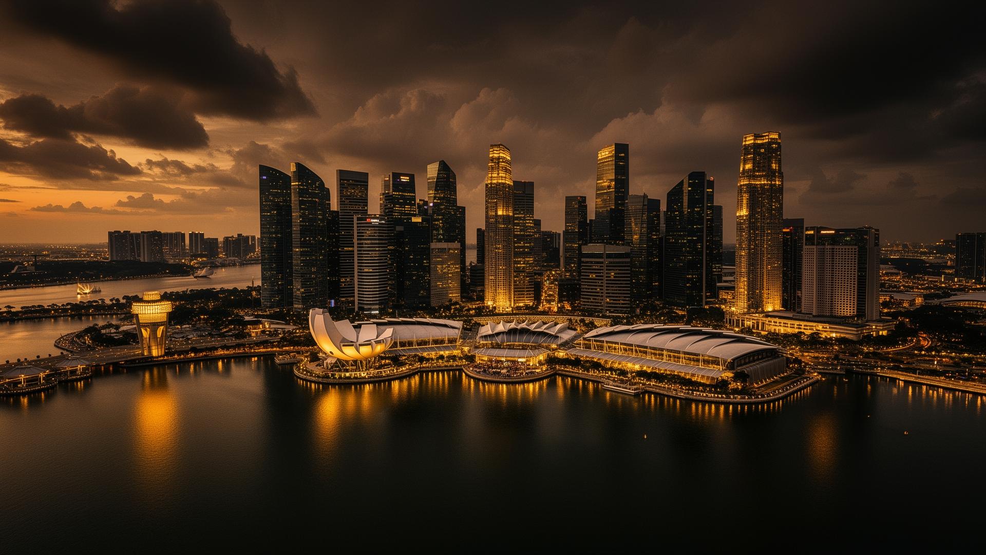 Singapore skyline